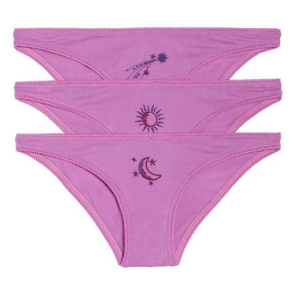 Free People Other - NEW! FP INTIMATELY binkini 3 pack panties panty